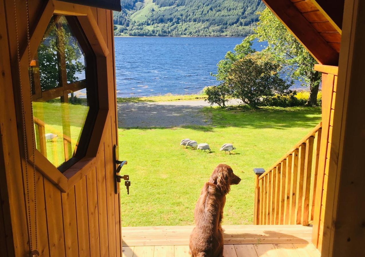 Seal Point Cabin - Luxury Glamping Cairndow Exterior foto