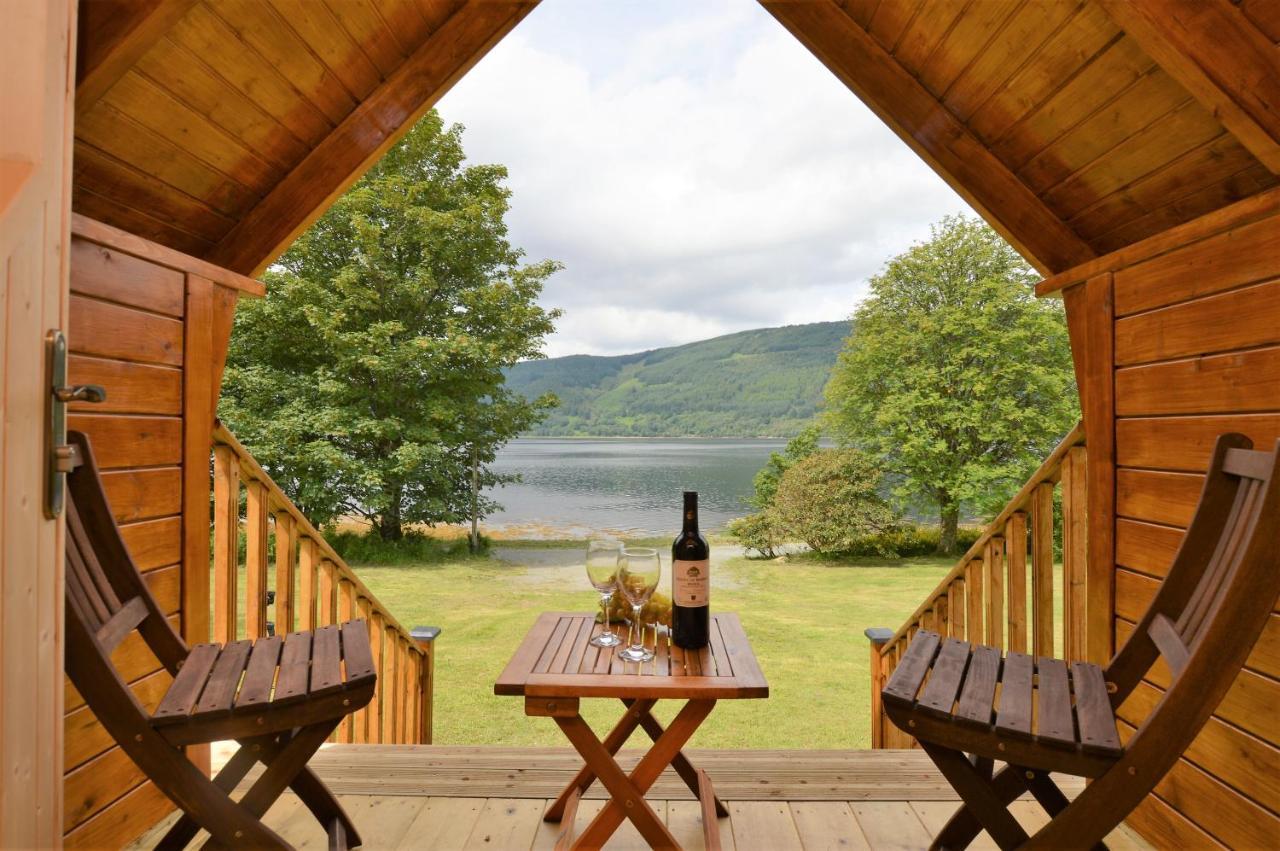 Seal Point Cabin - Luxury Glamping Cairndow Exterior foto